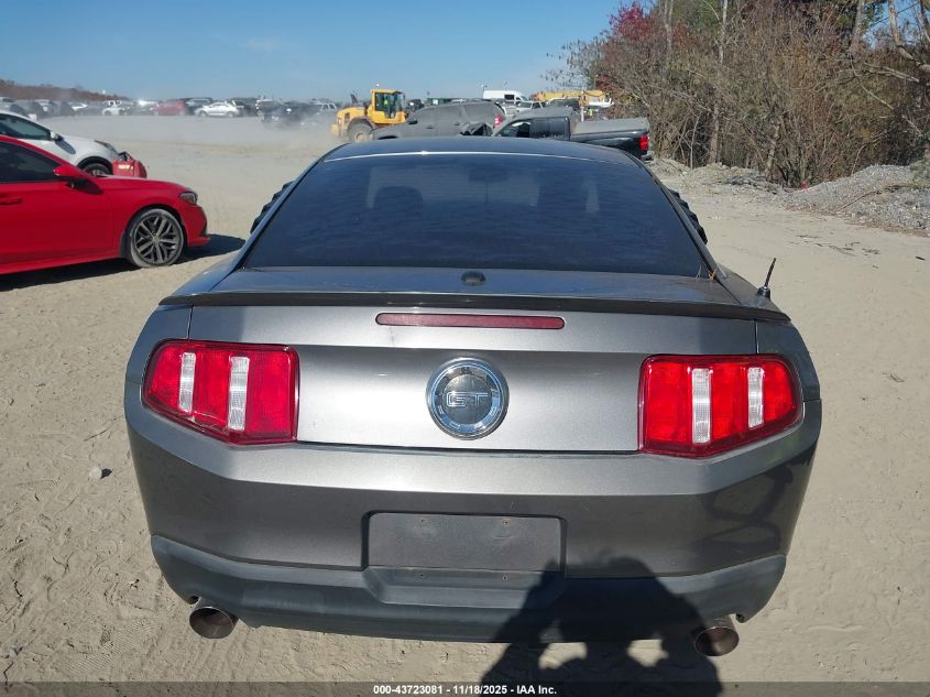 2010 Ford Mustang Gt/Gt Premium VIN: 1ZVBP8CH2A5105015 Lot: 43723081
