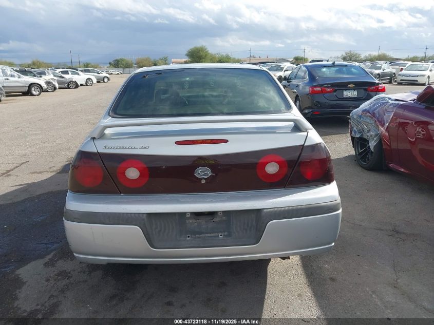 2002 Chevrolet Impala Ls VIN: 2G1WH55K029355794 Lot: 43723118