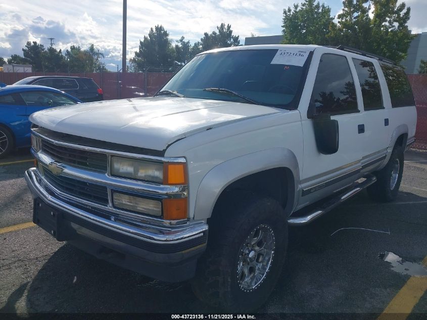 1997 Chevrolet Suburban 1500 VIN: 3GNFK16R0VG125784 Lot: 43723136