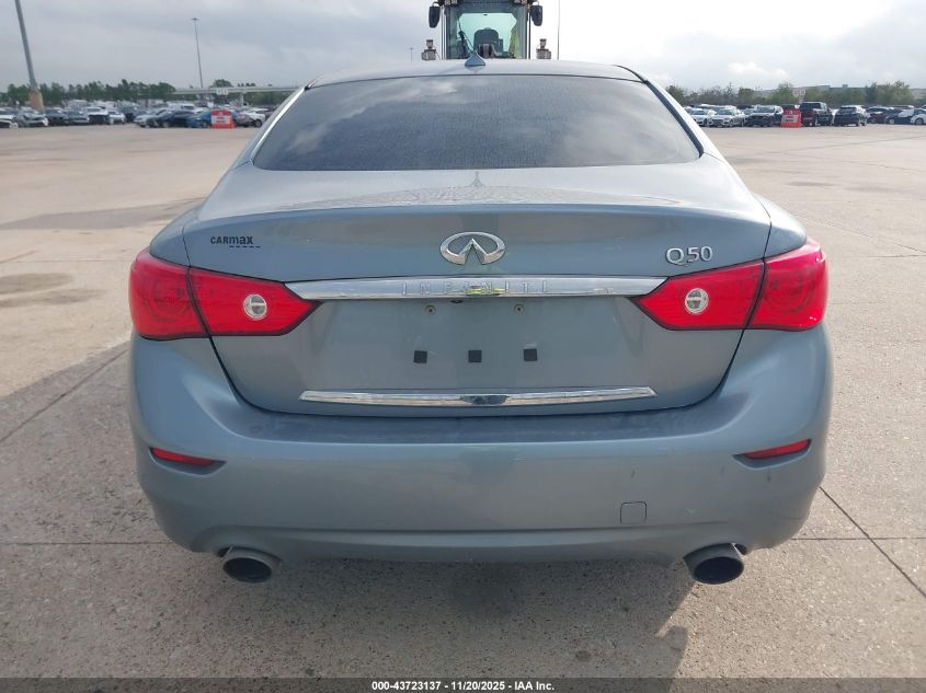 2016 Infiniti Q50 3.0T Premium VIN: JN1EV7AP4GM303624 Lot: 43723137