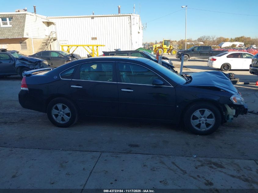 2008 Chevrolet Impala Lt VIN: 2G1WT58KX81296402 Lot: 43723184