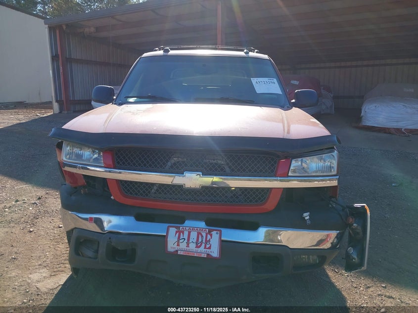2005 Chevrolet Avalanche 1500 Ls/Lt VIN: 3GNEK12T15G203212 Lot: 43723250