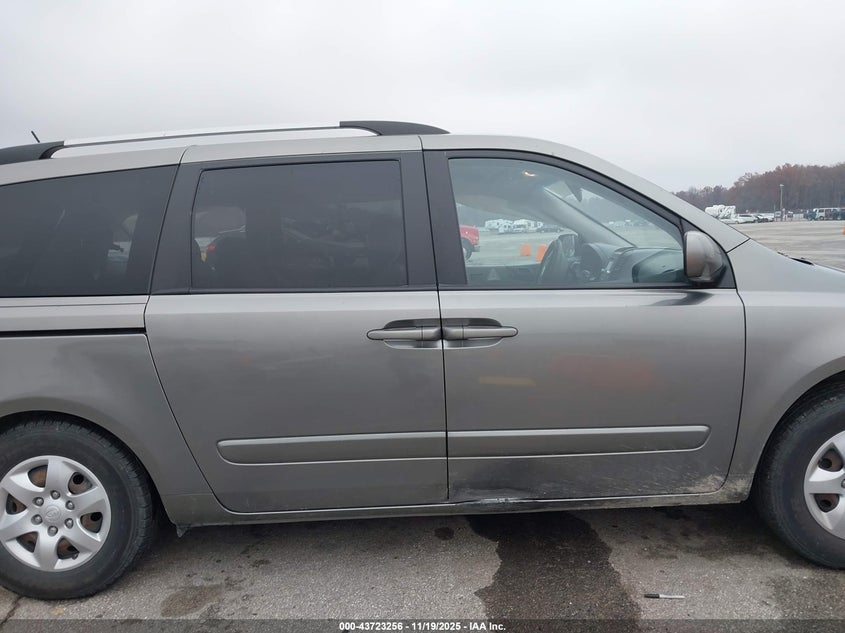 2010 Kia Sedona Lx VIN: KNDMG4C35A6330547 Lot: 43723256