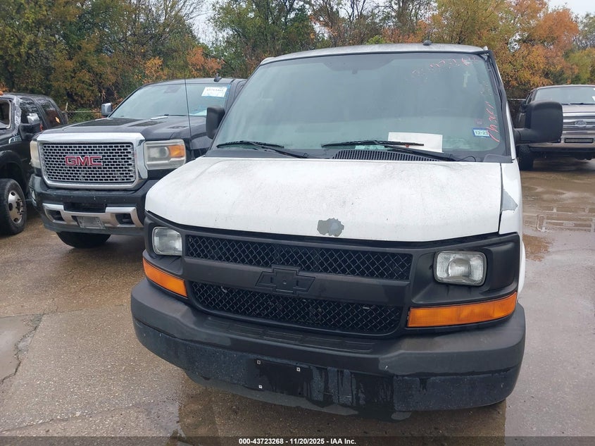 2013 Chevrolet Express Work Van VIN: 1GCZGTCG6D1102562 Lot: 43723268