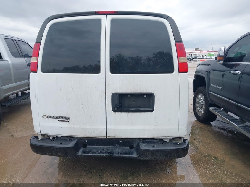 2013 Chevrolet Express Work Van VIN: 1GCZGTCG6D1102562 Lot: 43723268