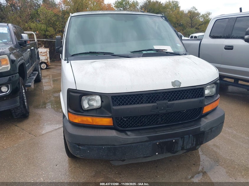 2013 Chevrolet Express Work Van VIN: 1GCZGTCG6D1102562 Lot: 43723268