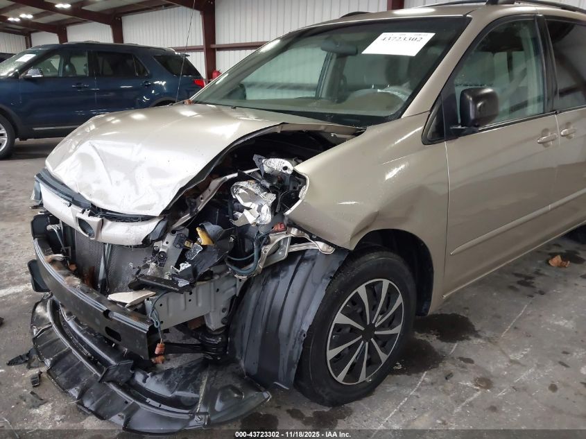 2008 Toyota Sienna Le VIN: 5TDZK23C68S190897 Lot: 43723302