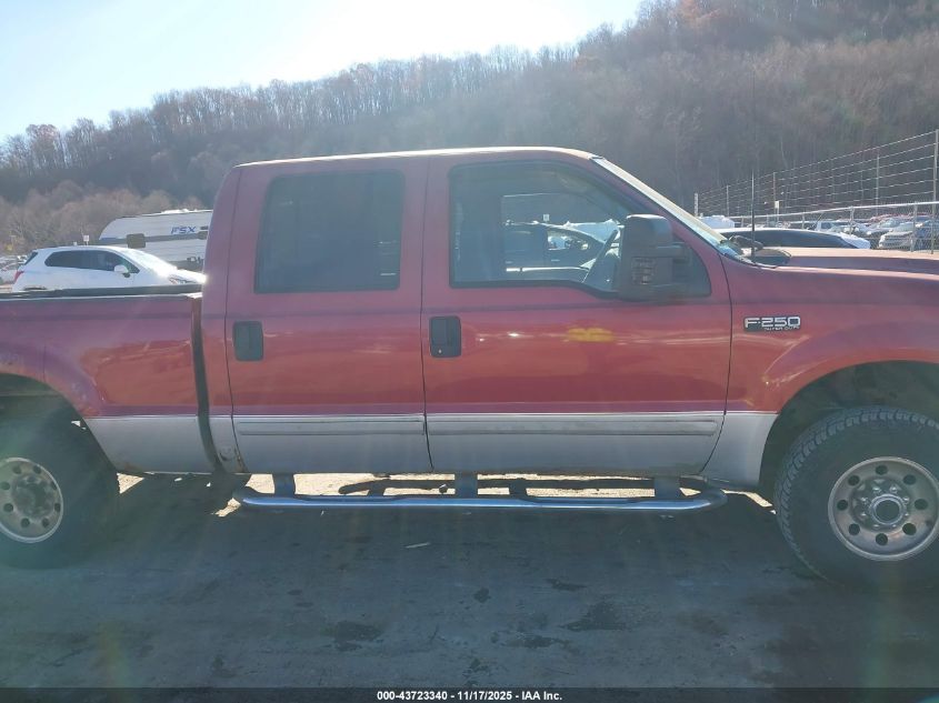 2002 Ford F-250 Lariat/Xl/Xlt VIN: 1FTNW21L42EA63438 Lot: 43723340