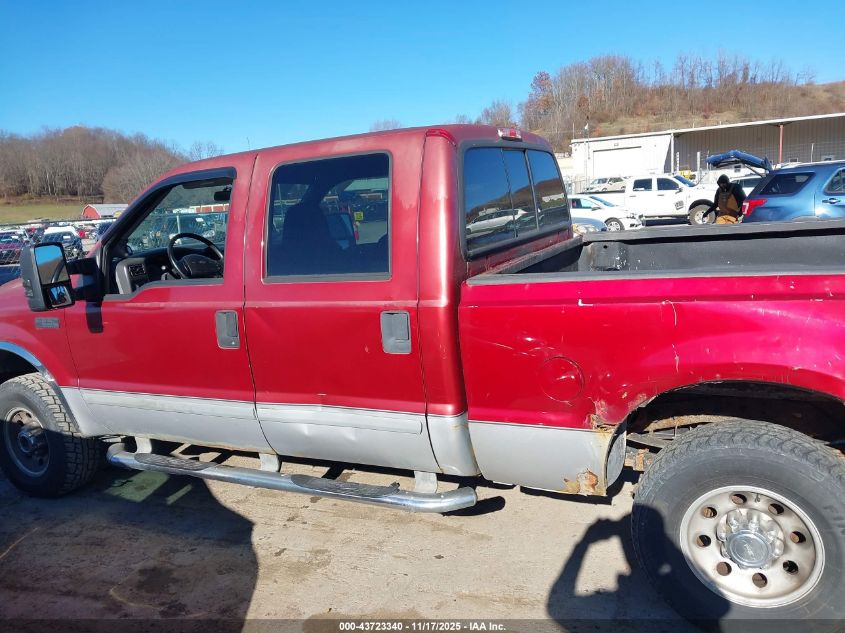 2002 Ford F-250 Lariat/Xl/Xlt VIN: 1FTNW21L42EA63438 Lot: 43723340