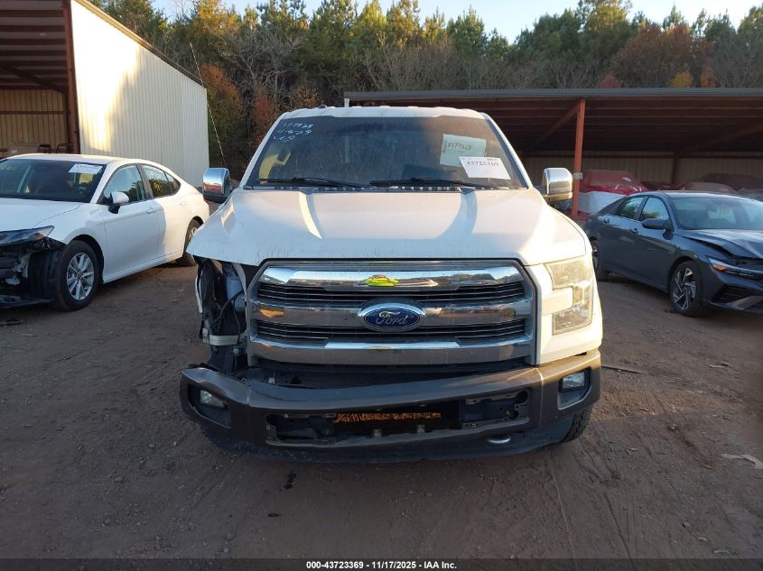 2015 Ford F-150 Lariat VIN: 1FTEW1EF4FFA04744 Lot: 43723369