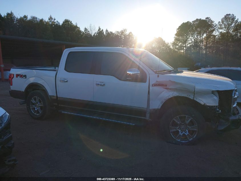 2015 Ford F-150 Lariat VIN: 1FTEW1EF4FFA04744 Lot: 43723369