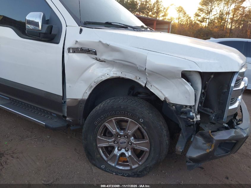 2015 Ford F-150 Lariat VIN: 1FTEW1EF4FFA04744 Lot: 43723369