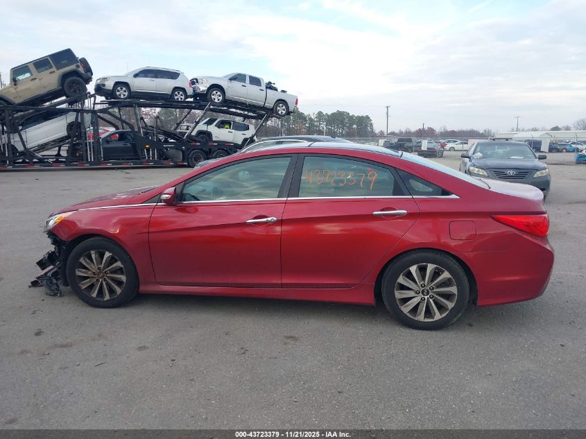 2014 Hyundai Sonata Limited VIN: 5NPEC4AC2EH876866 Lot: 43723379