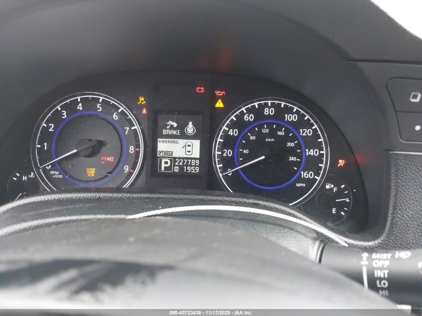 2011 Infiniti G37 Journey VIN: JN1CV6AP7BM300761 Lot: 43723436