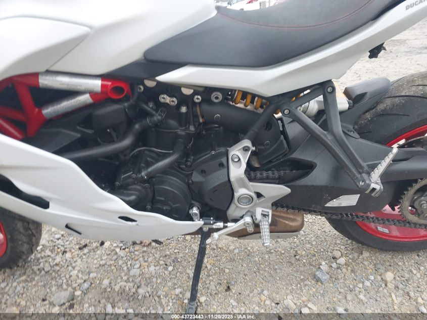 2020 Ducati Supersport VIN: ZDMVABDS3LB009363 Lot: 43723443