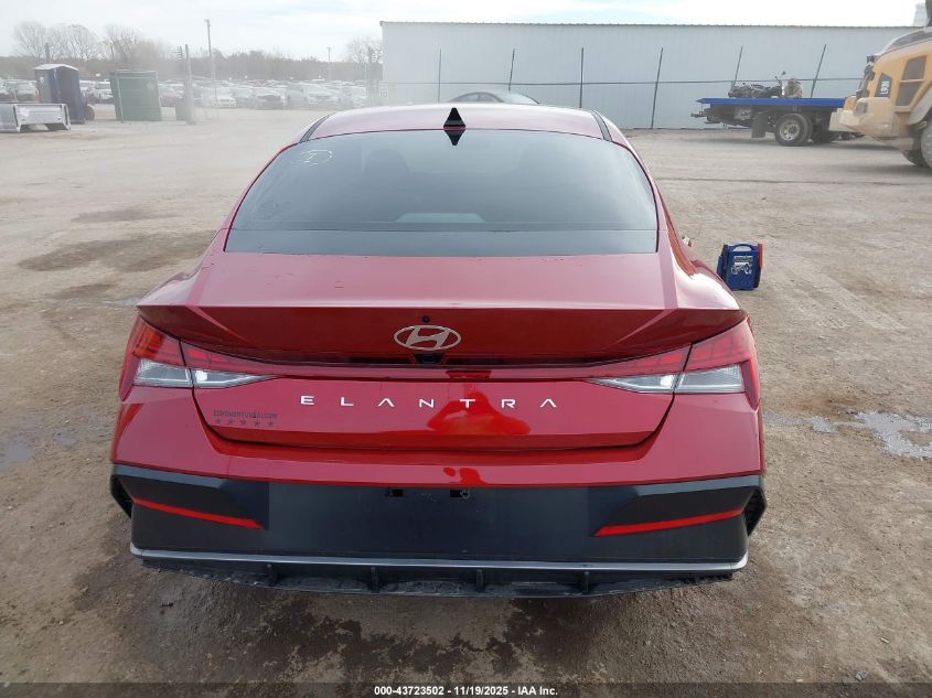 2024 Hyundai Elantra Sel VIN: KMHLS4DG7RU745710 Lot: 43723502