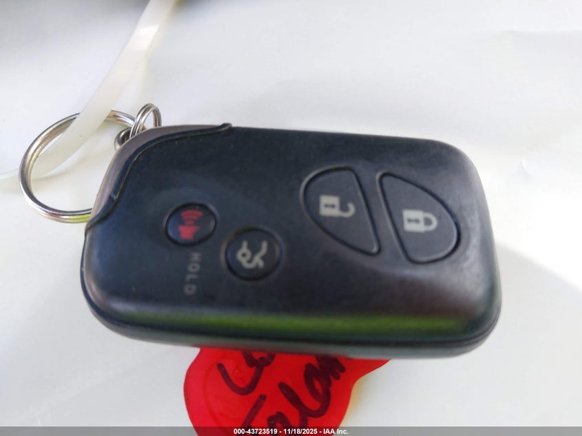 2007 Lexus Is 250 VIN: JTHBK262272035207 Lot: 43723519