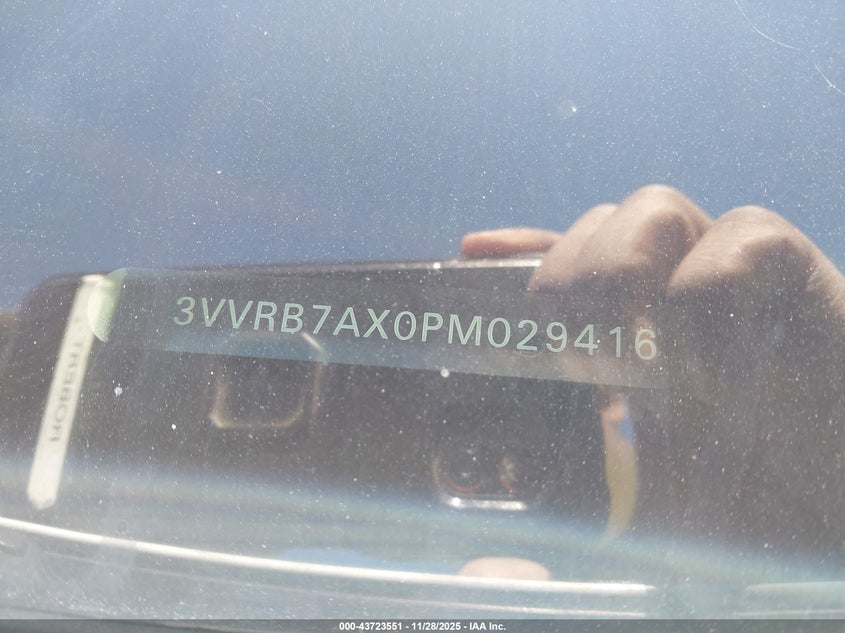 2023 Volkswagen Tiguan 2.0T S VIN: 3VVRB7AX0PM029416 Lot: 43723551