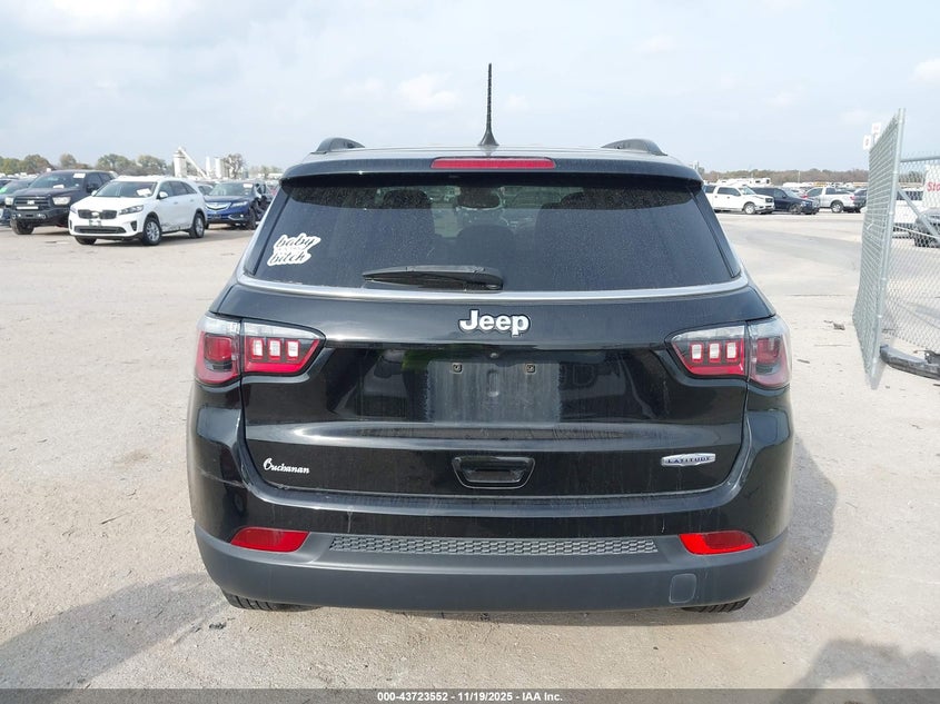 2022 Jeep Compass Latitude Fwd VIN: 3C4NJCBB0NT137940 Lot: 43723552