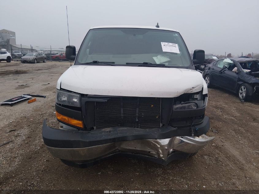 2019 GMC Savana 3500 Work Van VIN: 1GTZ7GFG7K1278102 Lot: 43723592