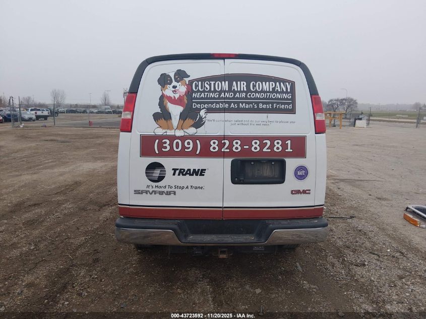 2019 GMC Savana 3500 Work Van VIN: 1GTZ7GFG7K1278102 Lot: 43723592