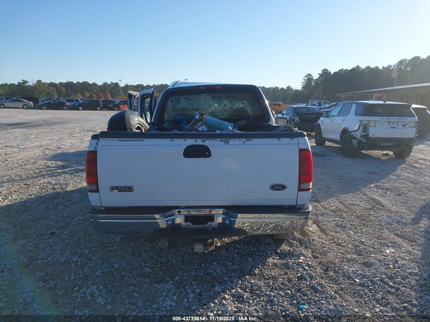 1999 Ford F-150 Lariat/Work Series/Xl/Xlt VIN: 1FTRX17W5XNB78745 Lot: 43723614