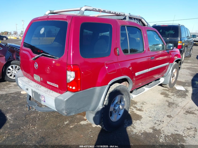 5N1ED28Y62C556312 2002 NISSAN XTERRA photo no. 4