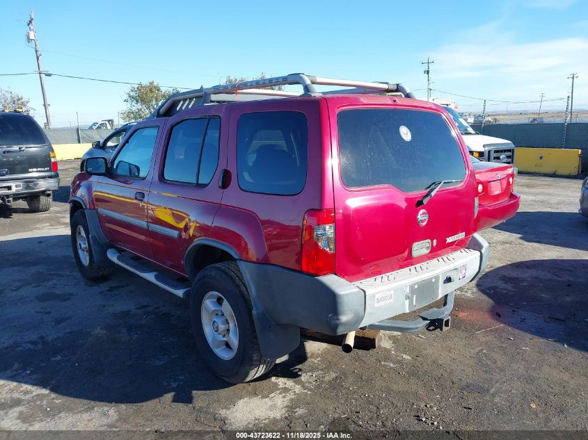 2002 Nissan Xterra Xe VIN: 5N1ED28Y62C556312 Lot: 43723622