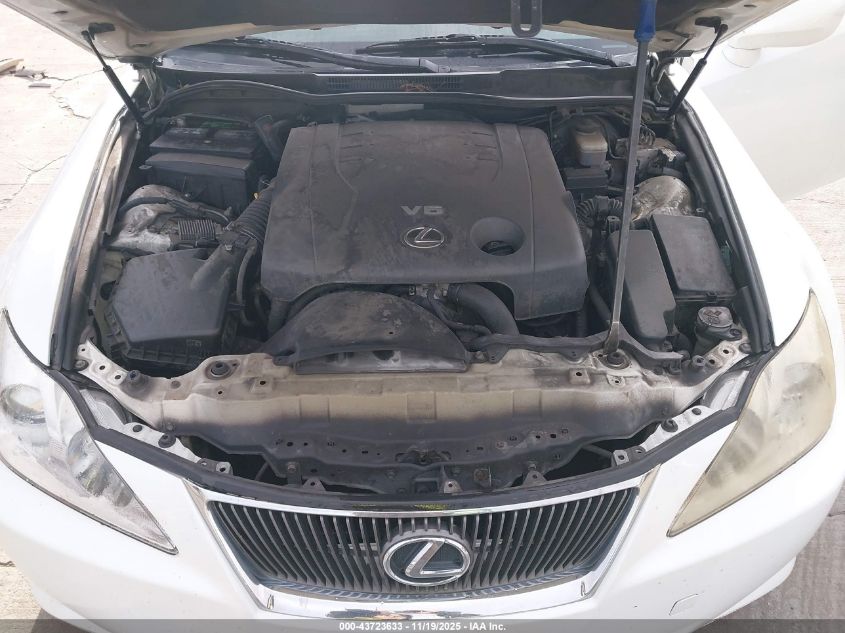 2008 Lexus Is 250 VIN: JTHBK262082067977 Lot: 43723633