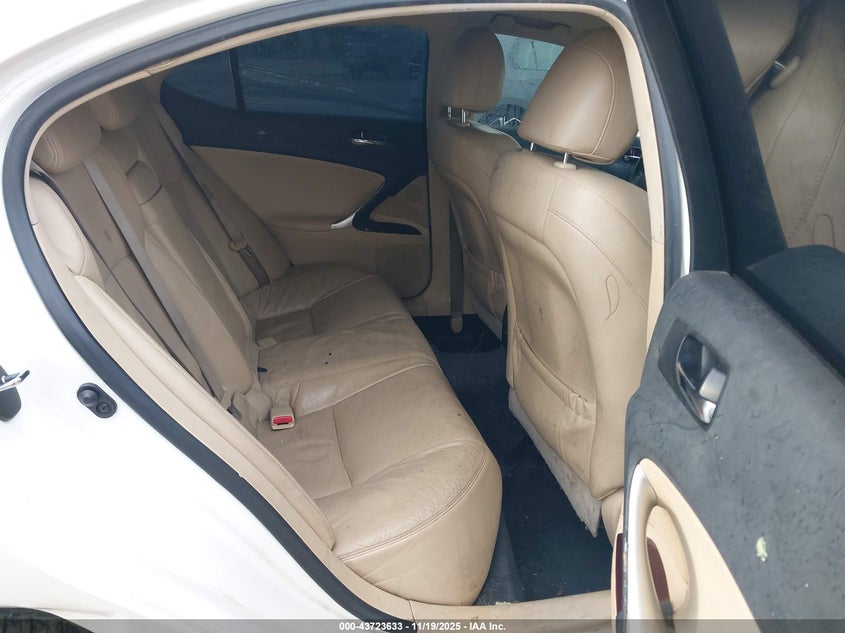 2008 Lexus Is 250 VIN: JTHBK262082067977 Lot: 43723633