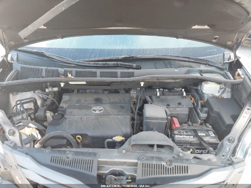 2011 Toyota Sienna Xle V6 VIN: 5TDYK3DC4BS068241 Lot: 43723638