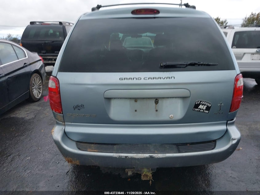 2005 Dodge Grand Caravan Sxt VIN: 2D4GP44L75R480799 Lot: 43723646