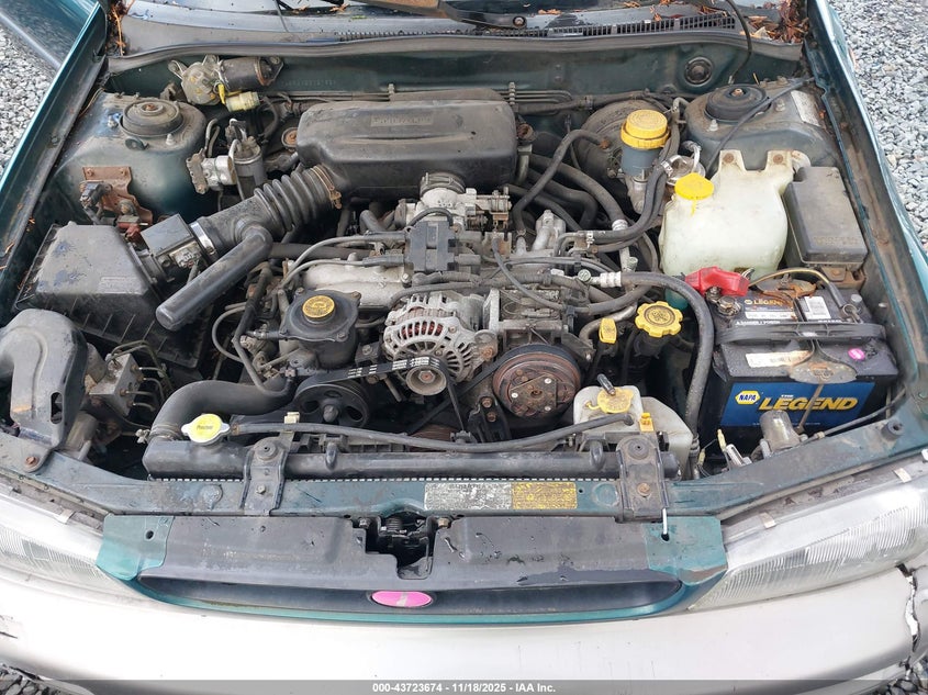 1997 Subaru Impreza Outback Sport VIN: JF1GF4852VG812182 Lot: 43723674