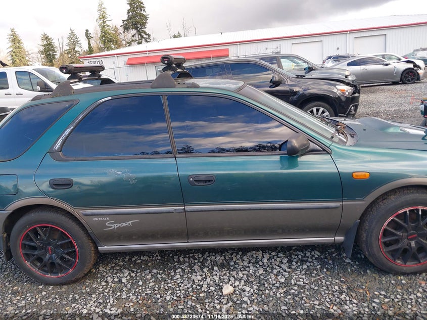 1997 Subaru Impreza Outback Sport VIN: JF1GF4852VG812182 Lot: 43723674