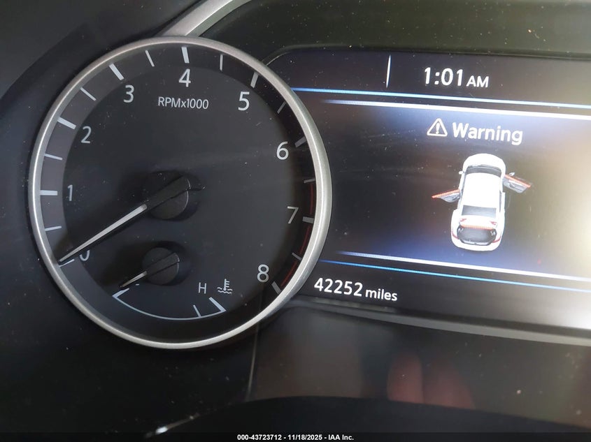 2018 Nissan Maxima 3.5 Platinum VIN: 1N4AA6AP9JC396614 Lot: 43723712