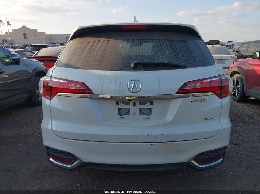 2016 Acura Rdx Acurawatch Plus Package VIN: 5J8TB4H32GL013792 Lot: 43723726