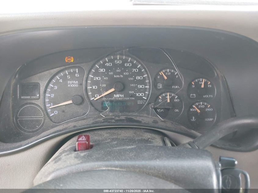 2000 Chevrolet Silverado 1500 Ls VIN: 2GCEC19T9Y1294644 Lot: 43723740