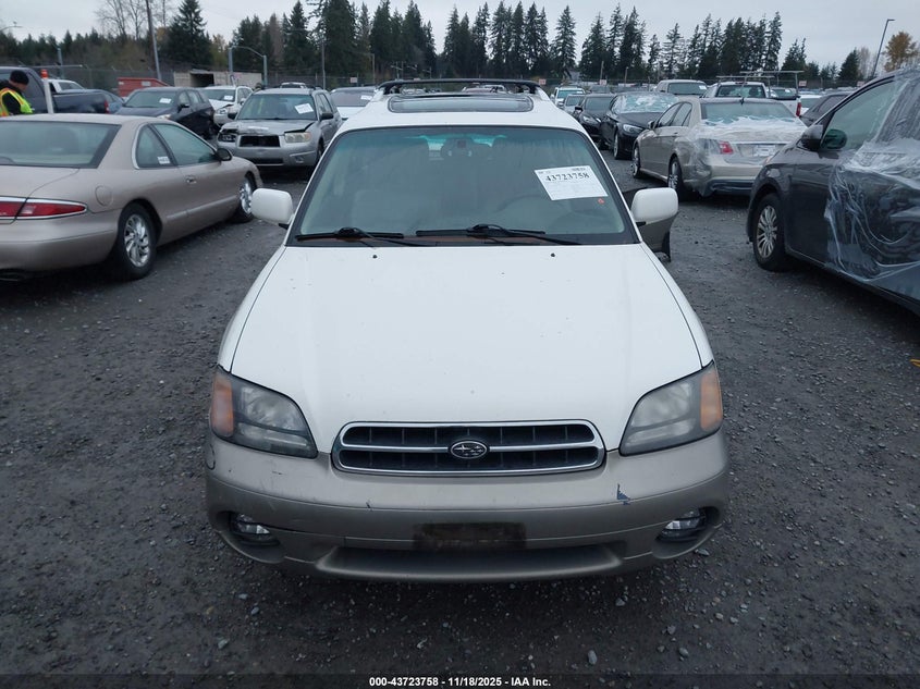 2000 Subaru Outback Limited VIN: 4S3BH6866Y7648393 Lot: 43723758