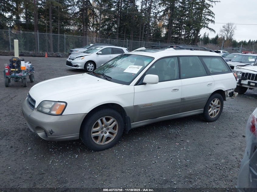 2000 Subaru Outback Limited VIN: 4S3BH6866Y7648393 Lot: 43723758