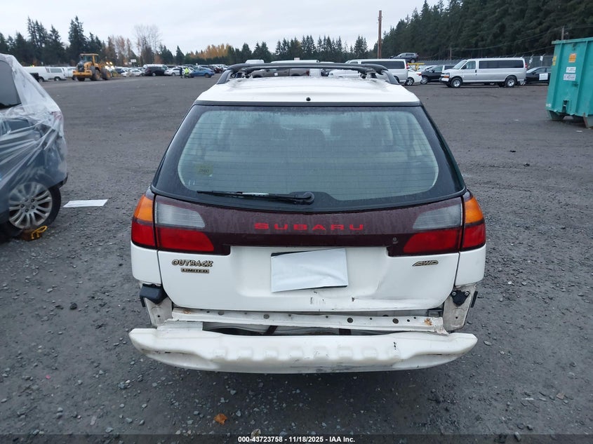 2000 Subaru Outback Limited VIN: 4S3BH6866Y7648393 Lot: 43723758