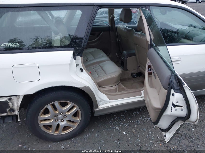 2000 Subaru Outback Limited VIN: 4S3BH6866Y7648393 Lot: 43723758