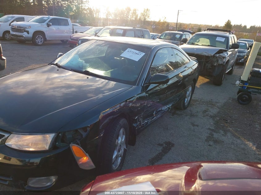 2000 Toyota Camry Solara Sle V6 VIN: 2T1CF28P6YC321986 Lot: 43723807