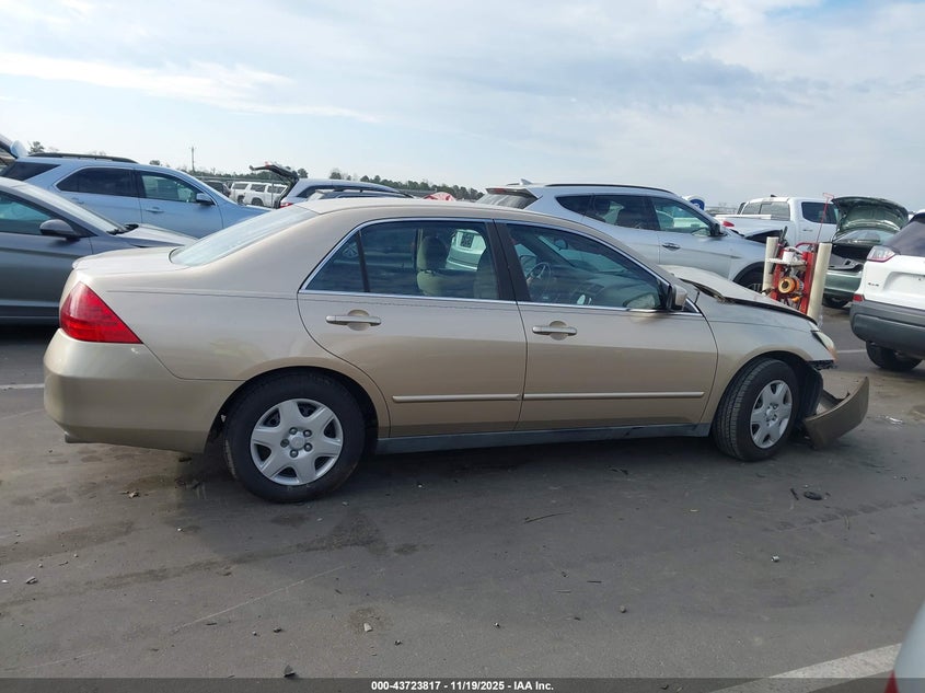 2006 Honda Accord 2.4 Lx VIN: 1HGCM56446A174554 Lot: 43723817