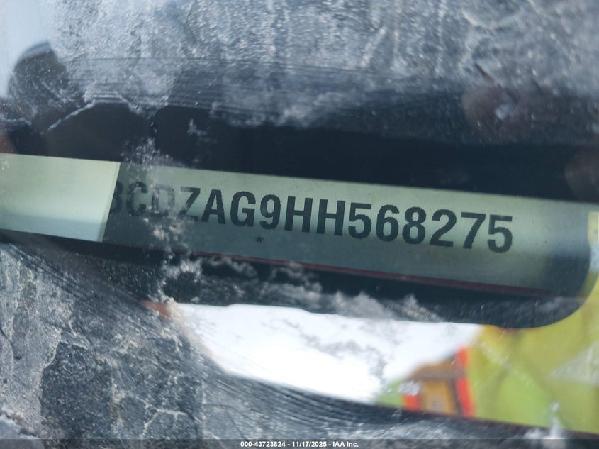 2C3CDZAG9HH568275 2017 DODGE CHALLENGER photo no. 17