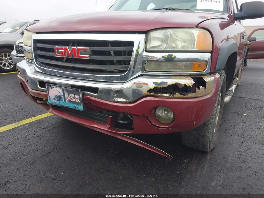 2004 GMC Sierra 1500 Slt VIN: 2GTEK19T641172790 Lot: 43723849