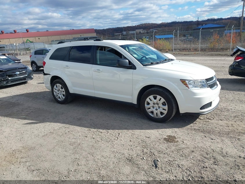 2018 Dodge Journey Se VIN: 3C4PDCAB1JT444545 Lot: 43723858
