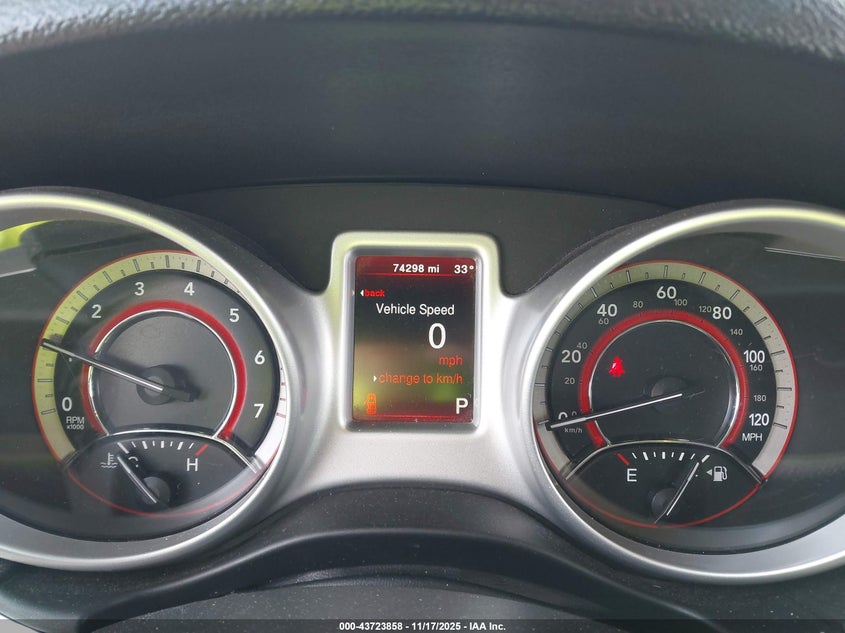 2018 Dodge Journey Se VIN: 3C4PDCAB1JT444545 Lot: 43723858