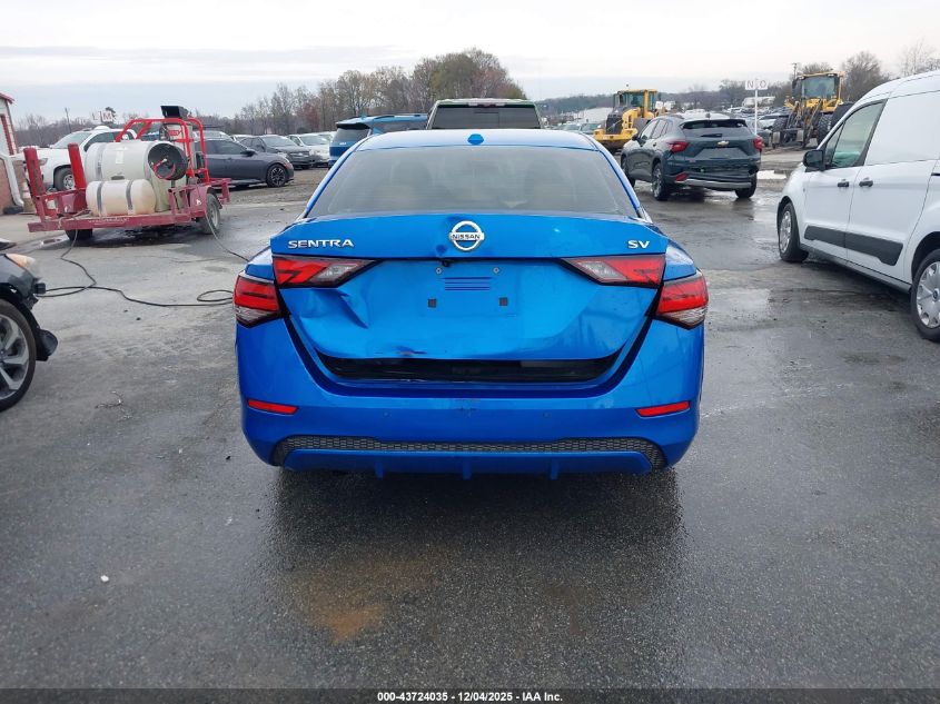 2020 Nissan Sentra Sv Xtronic Cvt VIN: 3N1AB8CV0LY233426 Lot: 43724035