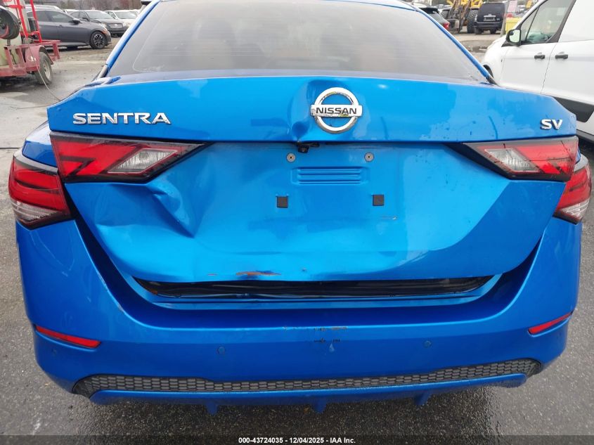 2020 Nissan Sentra Sv Xtronic Cvt VIN: 3N1AB8CV0LY233426 Lot: 43724035