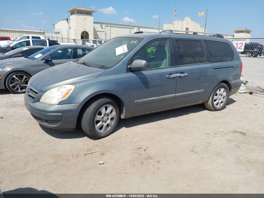 KNDMC233376029817 2007 HYUNDAI ENTOURAGE photo no. 2